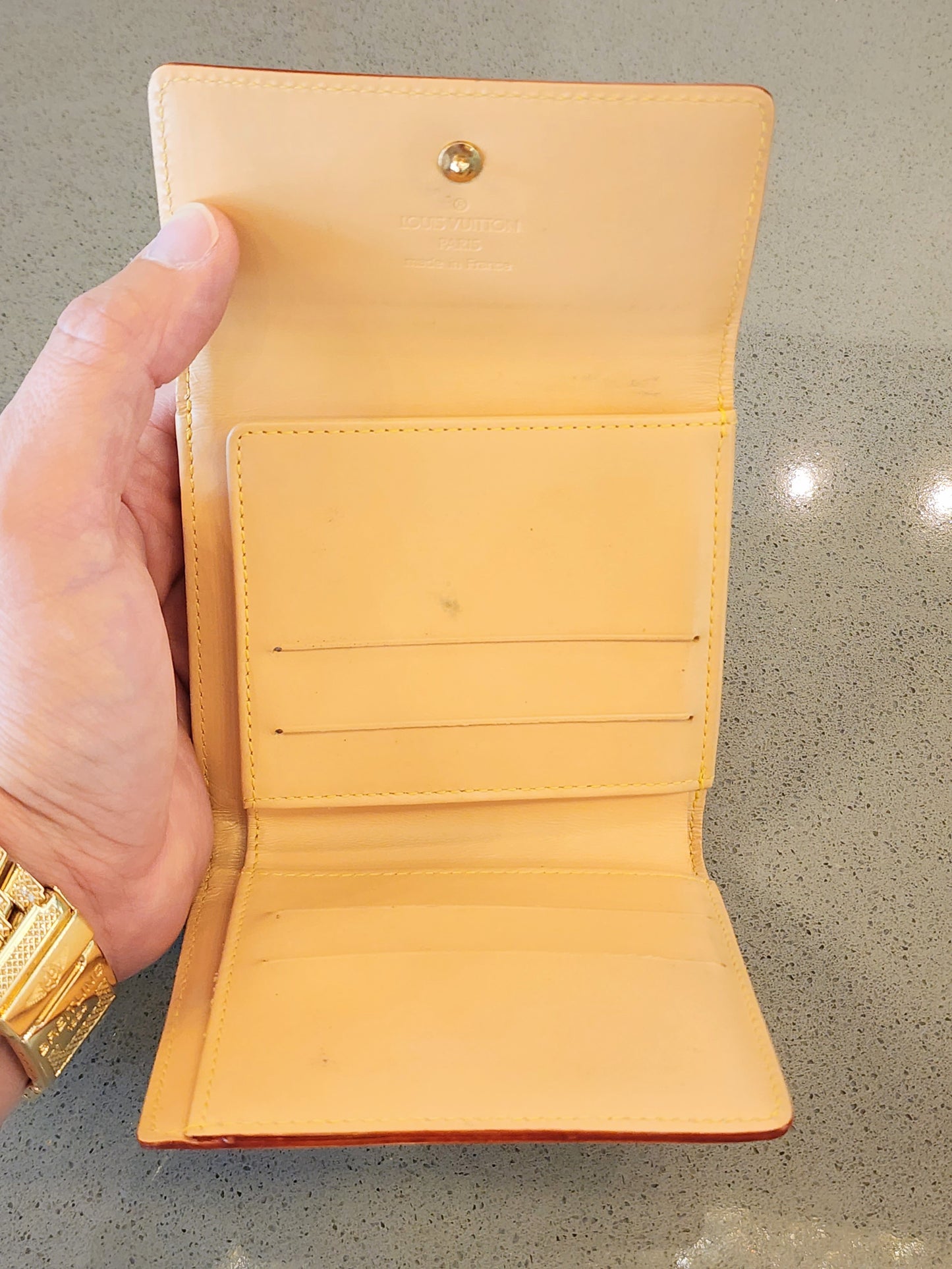 LOUIS VUITTON Monogram White Multicolor Porte-Monnaie Wallet