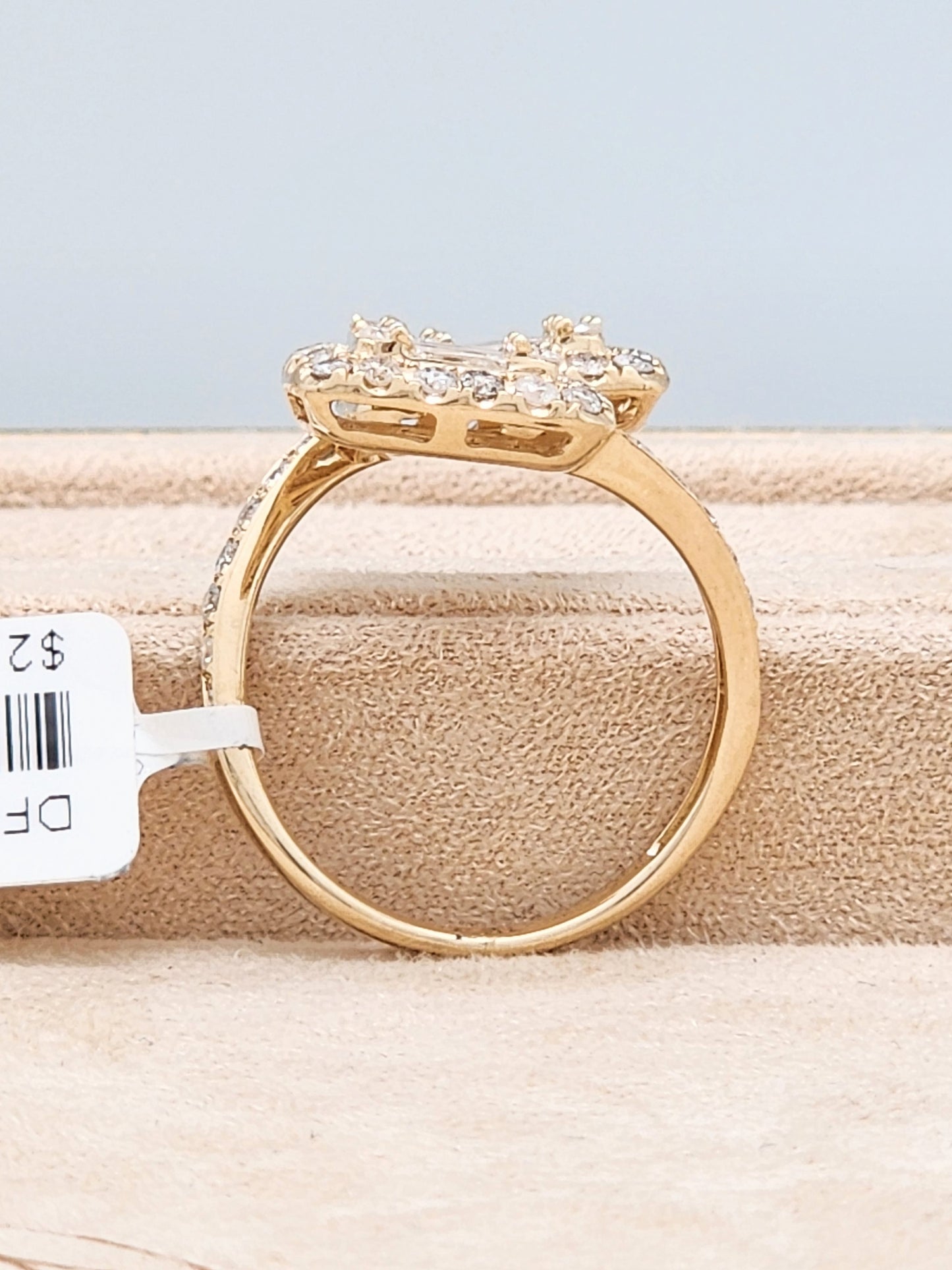 1.70 Carat Diamond BYPASS RING in 14KYG!!!