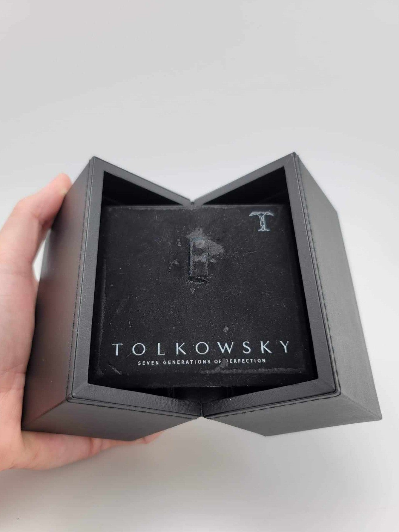 .70 Carat Tolkowski Ideal Princess Cut Diamond Engagement Ring in 14KWG & Platinum