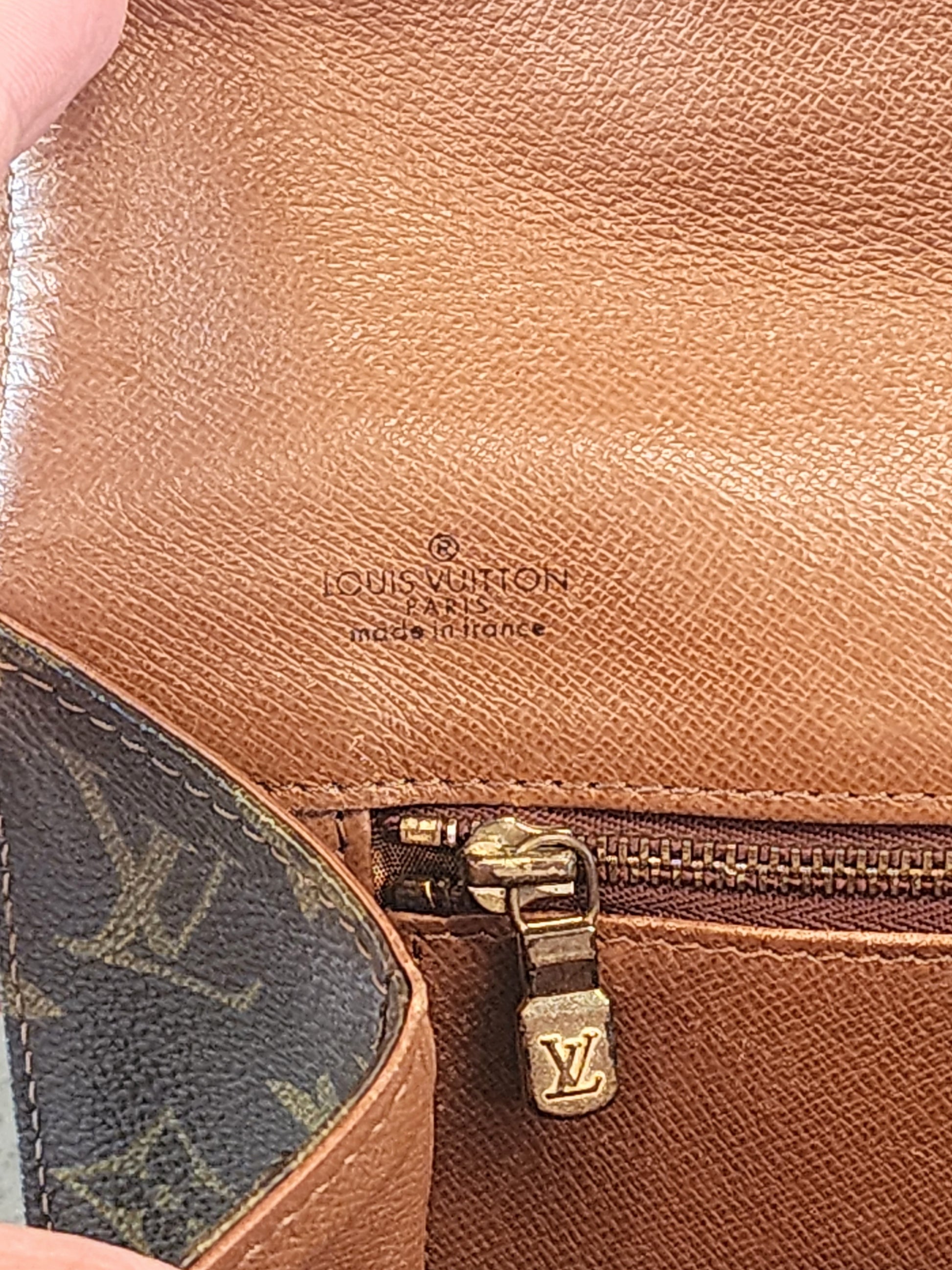 Authentic Louis Vuitton Pochette Dame Monogram Clutch Bag #15252
