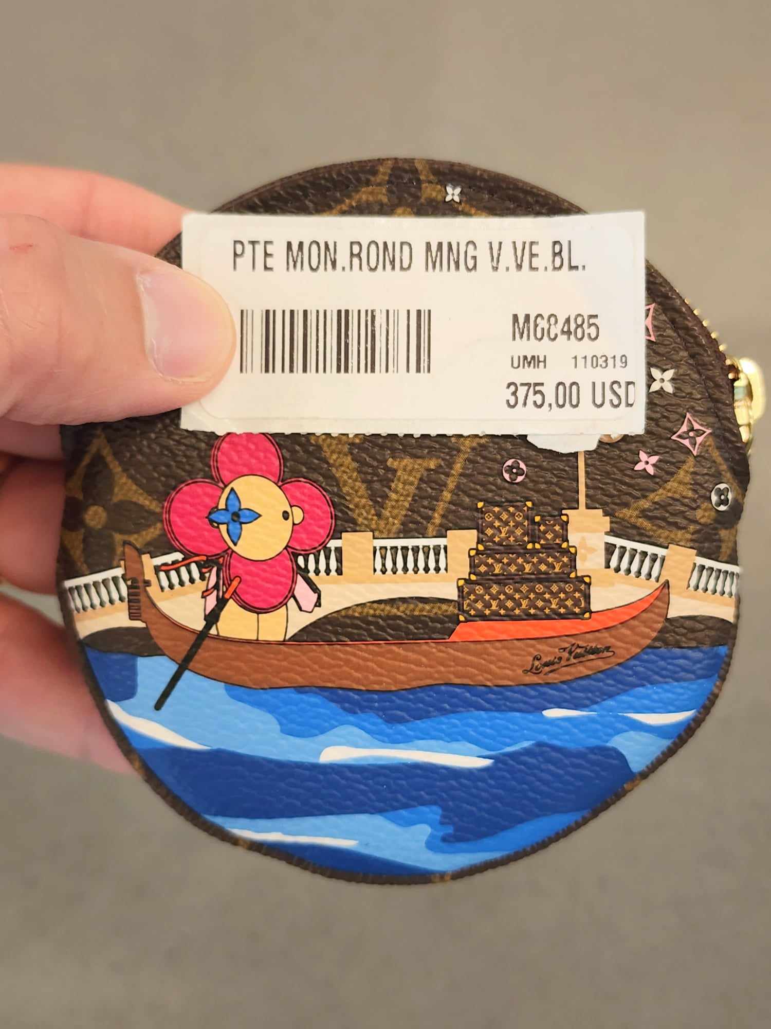 LOUIS VUITTON Monogram Vivienne, Gondola in Venice Zippy Coin Purse LI –  HOUSE of LUXURY @ Haile